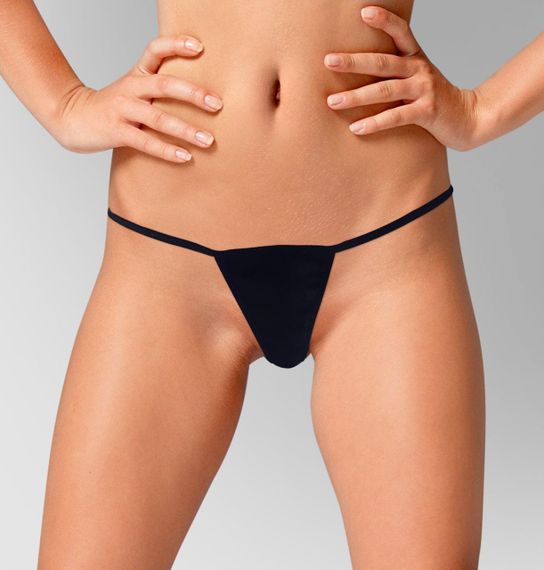 Женские трусики XS-2XL с силиконовой анальной пробкой Art of Sex - Sexy Panties plug size L Black | Зображення 1