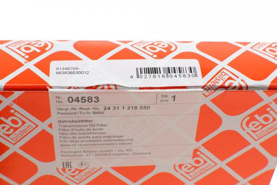 Фільтр АКПП BMW 3 E30 1.6-2.0 i 82-94 M20 M21  04583 | Зображення 5