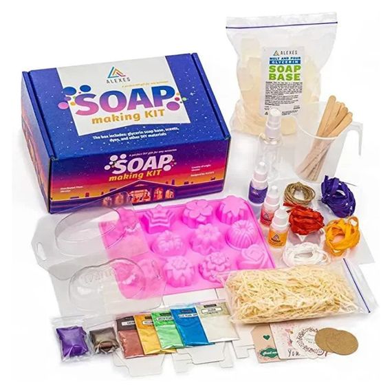 Набор для изготовления мыла ручной работы Глицериновый SBM-002 | Зображення 1