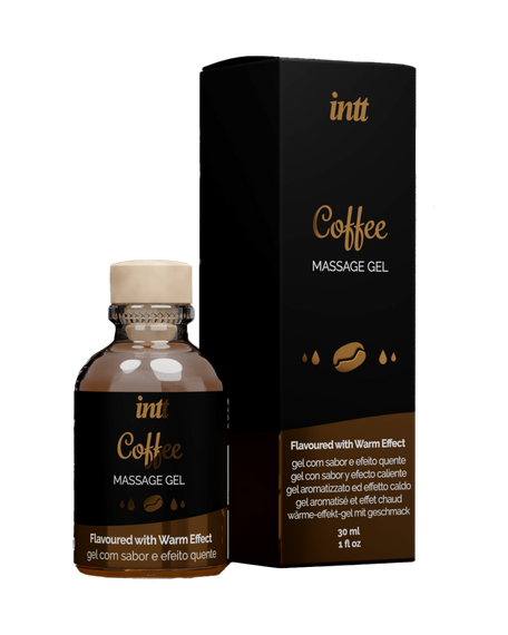 Масажний гель для інтимних зон Intt Coffee (30 мл) розігріваючий