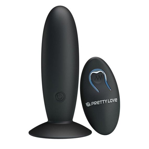 Анальний стимулятор з вібрацією BI-040045W Sex Aura | Зображення 1