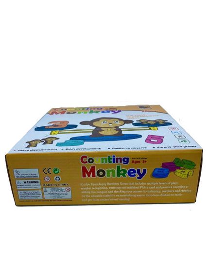 Обезьянка весы с цифрами игра развивающая детская математическая Caunting Monkey | Зображення 4