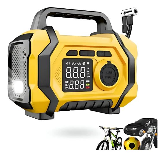 Компресор портативний / Міні-компресор для авто ATJ-201