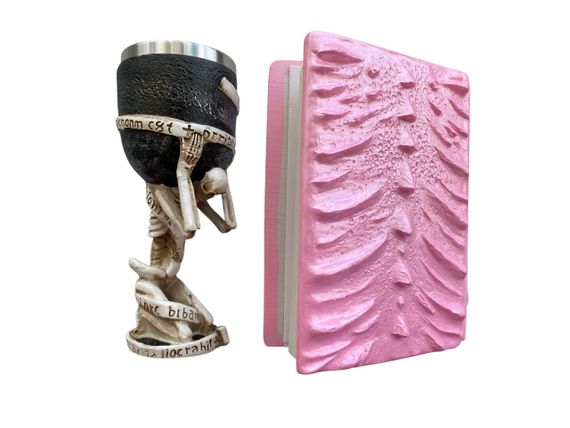 Подарунковий набір Келих 3D Скелет на Колені та Блокнот 3D «Дракон Єдинорога» | Зображення 1