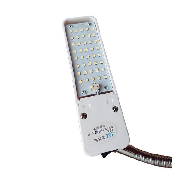 Світильник - лампа для промислових швейних машин 2HT-LED 96TS (5W) 40 діодів на струбціні, з вилкою (6155) | Зображення 4