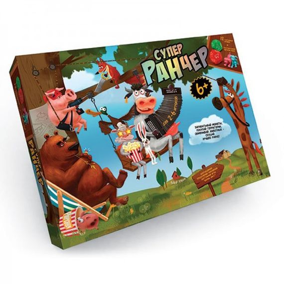 Настільна гра Danko Toys Супер Ранчер ДТ-БІ-07-52