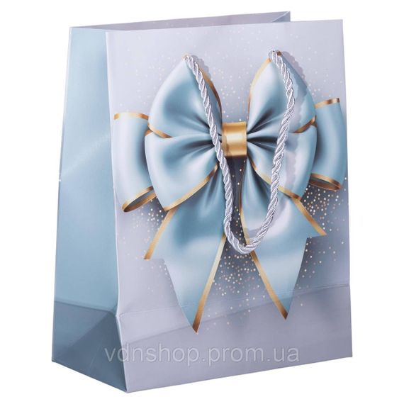 Подарунковий еко пакет з паперу, крафтовий пакет для подарунків та сувенірів HP-10359-12 | Зображення 7