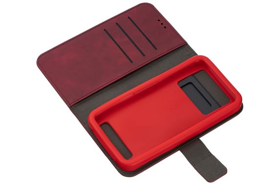 Чехол 2Е  для смартфонов 5.5-6&quot; (145*75*10 мм), SILK TOUCH, Сarmine red (2E-UNI-5.5-6-HDST-CRD) | Зображення 1