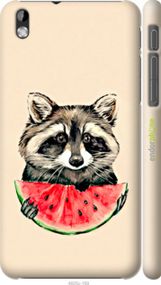 Чохол на HTC Desire 816 Єнотик з кавуном "4605m-169-2448"