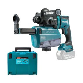 Перфоратор аккумуляторный с системой пылеудаления Makita DHR182ZWJ (LXT, 1.7 Дж, SDS-PLUS, DX05, без аккумуляторов и зарядного устройства)