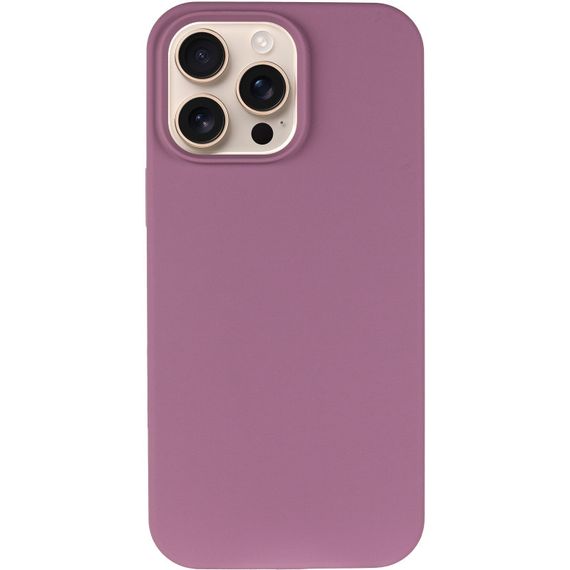 Чохол Silicone Case Full Protective (AA) NO LOGO для Apple iPhone 16 Pro (6.3") Ліловий / Lilac Pride | Зображення 1