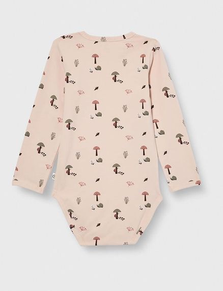Дитяче боді для дівчинки Green Cotton 92 см Пудровий (25111209) | Зображення 2