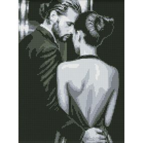 Алмазная мозаика "Рядом с любимой" AMO8175, 30x40 см