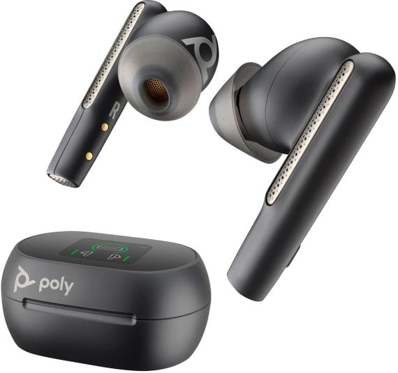 Навушники TWS Poly Voyager Free 60+ Earbuds + BT700C + TSCHC Black | Зображення 6