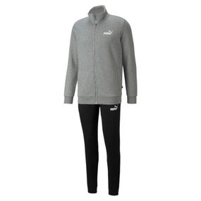 Костюм спортивный мужской Puma Clean Men's Tracksuit 585841 03 (серый, хлопок, теплый, флис, логотип пума)
