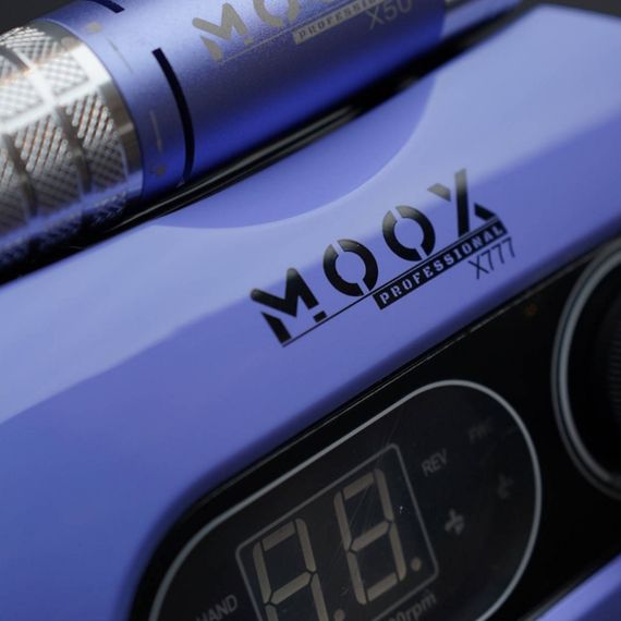 Фрезер Moox X777 50тис. об/хв, 70W фіолетовий (для манікюру і педикюру) | Зображення 4