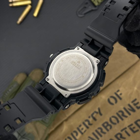 Чоловічий годинник Awarder 005 Тризуб срібло Black | Зображення 2