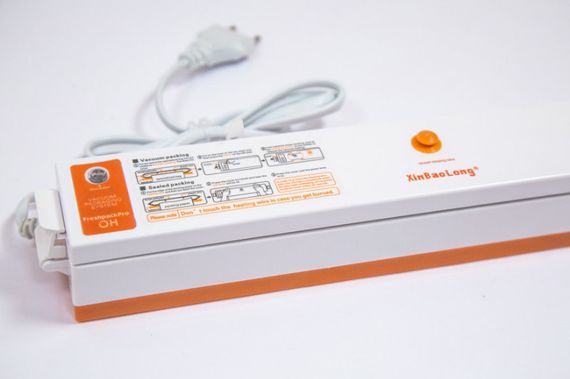 Вакууматор Freshpack Pro вакуумний пакувальник їжі, побутової. JE-267 Колір помаранчевий | Зображення 4