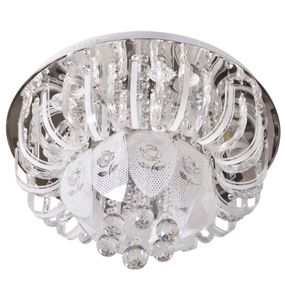 Люстра потолочная хрустальная с подсветкой LED E27 60W Glass (BCL-642C/6)