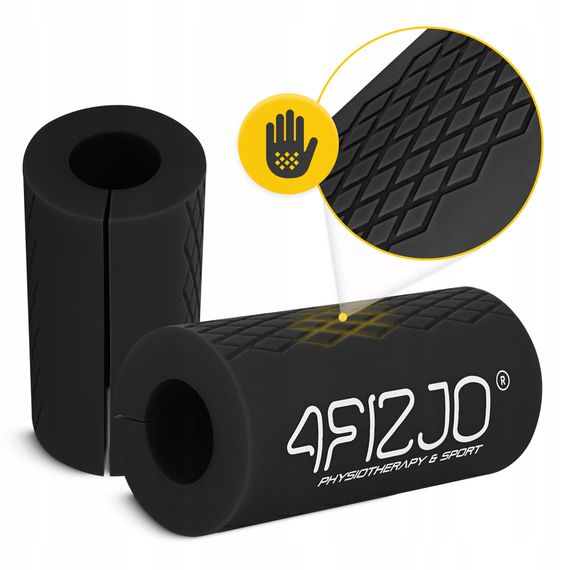 Розширювальні накладки на гриф 4FIZJO Fat Grip 2 шт силіконові Black (P-5905973404327) | Зображення 6