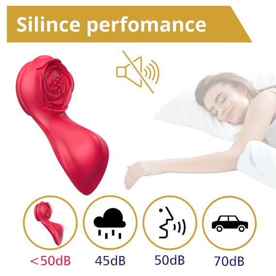 Вібратор - Erospace Sweet Play Panty Vibrator With Remote Control A1 Sex Aura | Зображення 5