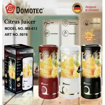 Міні-блендер Domotec MS-613 білий 250 мл 45 Вт • Компактний кухонний блендер для смузі, соків, соусів і дитячого харчування | Зображення 4