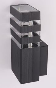 Ліхтар настінний 25420 Чорний 23х11х10 см.