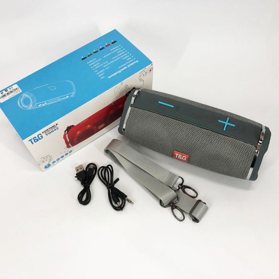 Недорогие портативные колонки, Блютуз-колонка с usb-портом, Bluetooth колонка радио на ремне MX-49 | Зображення 6