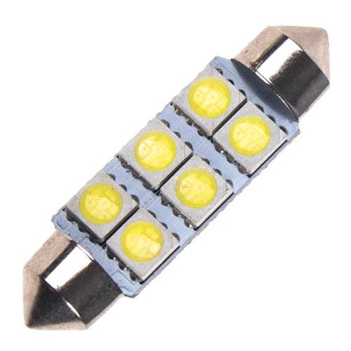 Лампа діодна SJ-6SMD-5050-41мм 08247 | Зображення 3