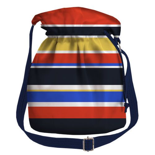 Сумка мeшок Torba Multicolored stripes 30x30 см (TOR_ILI017_TSI)