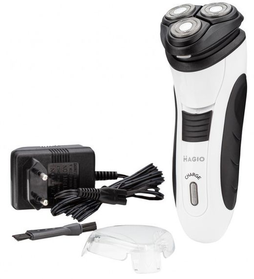 Электрическая мужская электробритва для бороды MAGIO MG-685 роторная аккумуляторная электро бритва для мужчин | Зображення 3