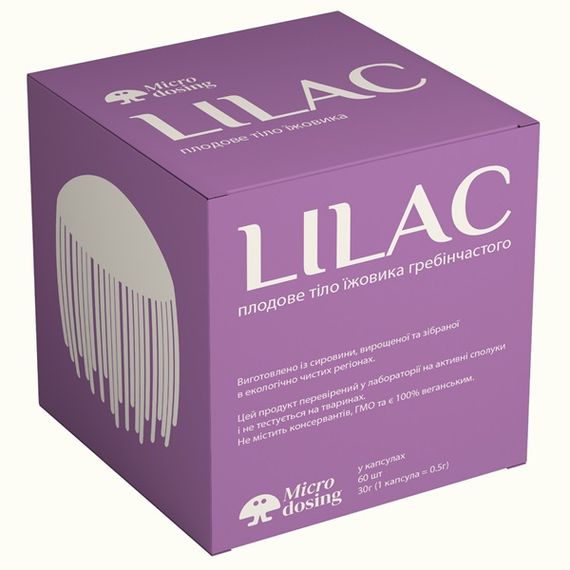 Грибной комплекс Microdosing Ежовик гребенчатый 60 Caps