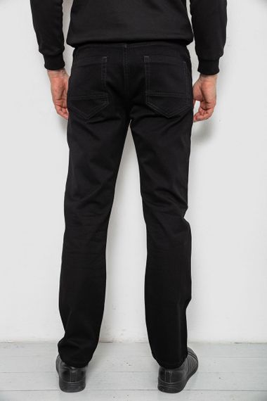 Джинсы мужские, цвет черный, 244RW20 | Зображення 3