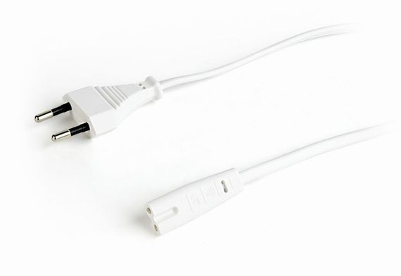 Кабель силовий PC-184/2-W, довжина 1.8 м, 2*0.5 мм кв. | Зображення 1