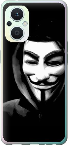 Чехол на Oppo Reno8 Lite Анонимус "832u-2755-17620"