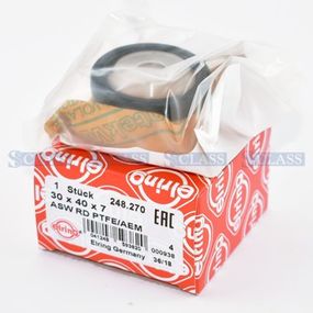 Сальник коленвала передний VW Caddy IV 1.0-1.6 TSI / i 12- (30x40x7), Elring, 248.270,