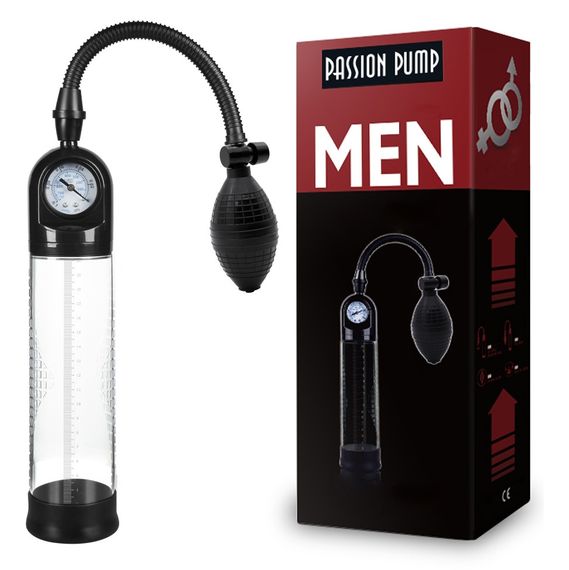 Вакуумна помпа з манометром CANWIN Penis Pump Men - P228 Sex Aura