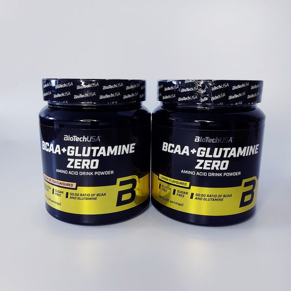 Амінокислоти BCAA+Glutamine ZERO BioTech 480 грам | Зображення 2