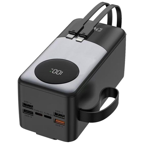 Внешний аккумулятор (Power Bank) KPG KPG-502X 50000mAh 22.5W с LCD дисплеем | Зображення 1