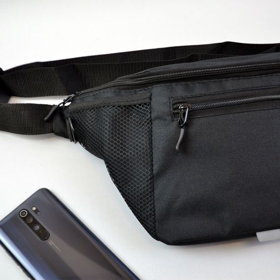 Чоловіча бананка через плече, Містка бананка, Борсетка сумка на пояс Стильна чоловіча на пояс NL-72 | Зображення 3