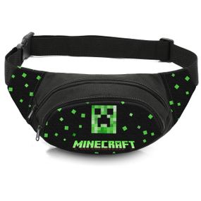 Сумка-бананка дитяча з принтом Minecraft поясна сумка для хлопчика (4536)