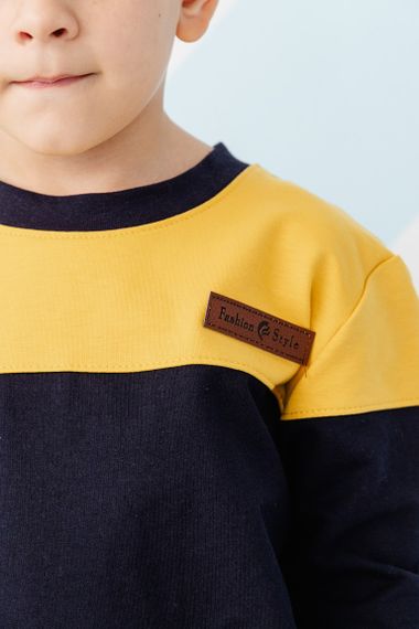 Джемпер для хлопчика Носи своє 122 Жовтий (p-11651-127746) | Зображення 5