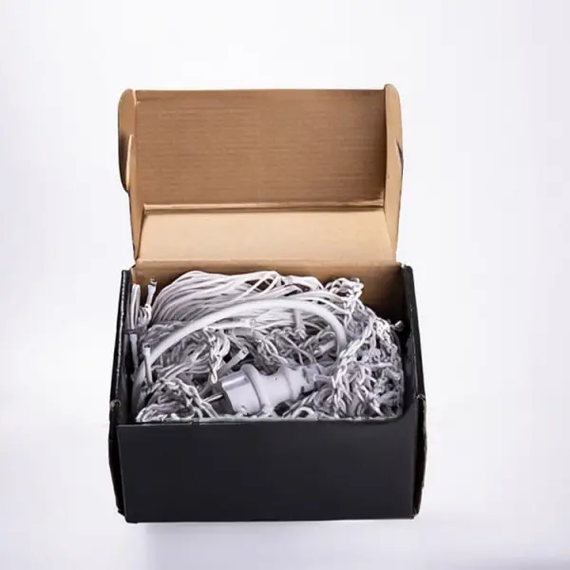 Вулична гірлянда Бахрома 12 м 200 LED синій, білий дріт, ефект флеш | Зображення 3