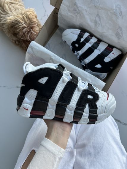 Кроссовки Air More Uptempo White Black, Вьетнам 44