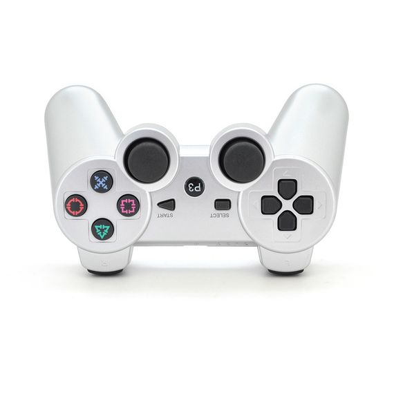 Геймпад беспроводной для PS3 SONY Wireless DUALSHOCK 3 (Silver), 3.7V, 500mAh, Blister | Зображення 3