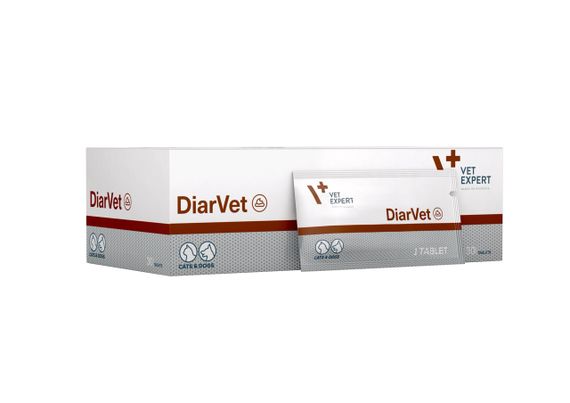Засіб при діареї для собак та котів Vet Expert DiarVet, 30 шт