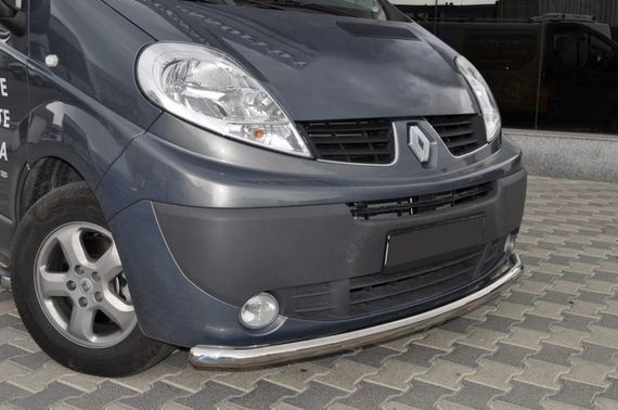Передній захист ST008 (нерж.) 60 мм для Nissan Primastar 2002-2014рр