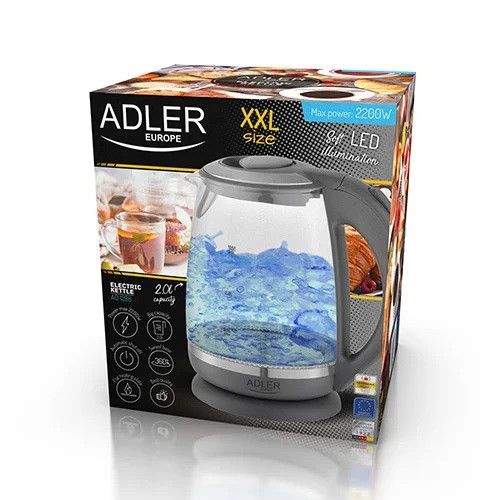Електрочайник Adler AD-1286 2 л | Зображення 1