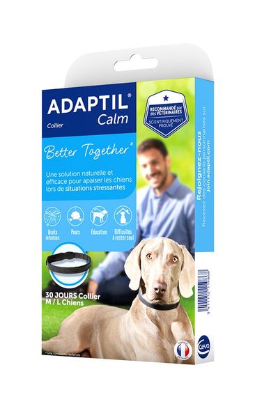 Нашийник для зняття стресу у собак середніх та великих порід Ceva Adaptil