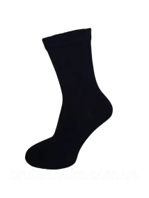 Високі шкарпетки жіночі однотонні ТМ Twinsocks 25 / M / 38-40, Чорний